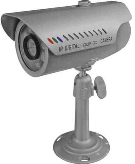 Clover RD435H Long Range Infrared CCD Security Camera, NTSC Signal System, 1/3