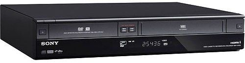 Sony RDR-VX560 DVD Recorder/VCR Combo with 1080p Upscaling, HDMI connectivity, Two-way One-touch Dubbing, Digital playback, Line Input Recording, BRAVIA Sync for Theatre, Set Top Box Controller, One Touch Dubbing, Multi-Format Compatibility, USB Port, i.LINK for DV/Digital8 Audio/Video Input, Four heads, DVD (VR Mode) Playback (RDRVX560 RDR VX560)