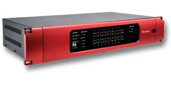 Focusrite RedNet 2 Dante Equipped 16-Channel Audio Interface; 16 Channels Analog I/O; Single ethernet cable connection; Route signals to multiple destinations; 24-bit A-D and D-A conversion; Up to 192 kHz sample rates; RedNet control software (FOCUSRITEREDNET2 FOCUSRITE REDNET2 REDNET FOCUSRITE-REDNET2 REDNET-2)