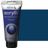 Reeves 8380380 Acrylic Color, 200ml, Prussian Blue Hue; High pigment concentration gives excellent lightfastness and strong vibrant color with outstanding coverage; The superior acrylic resin used ensures excellent adhesion and a free flowing consistency; EAN 780804296785 (REEVES8380380 REEVES 8380380 ALVIN ACRYLIC 200ml PRUSIAN BLUE HUE) 