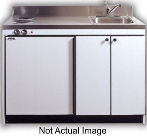 Acme Kitchenettes RES9Y-42 Compact 42-Inch Wide Kitchen with 2 Electric Burners, Sink and Compact Refrigerator, 6.0 cu. ft. removable refrigerator including a 30 lb. with automatic cycle defrost, Interior light, Cushion-mounted silent compressor, High efficiency foam insulation, Net shelf area 10.4 sq. ft. (RES9Y42 RES9Y 42 RES-9Y-42 RES-9Y42)