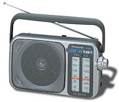 Panasonic Portable on Panasonic Rf2400 Portable Radio With Big Radio Dial Panel  Big Radio
