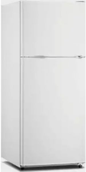 Equator RF 443FW-1220 SS Aparment Top Mount No-Frost Refrigerator, Stainless, 12.0 cu.ft. Net capacity, Low noise level 4.2dB, 2L bottle rack, High efficient compressor, Ice maker Tray, Reversible door, 2 fruit and vegetable crispers, Adjustable Leg, Manual Defrosting, Refrigerant R134a, Interior Lamp, UPC 747037124025 (RF443FW1220SS RF443FW-1220-SS RF443FW-1220SS RF-443FW1220-SS RF443FW-1220)