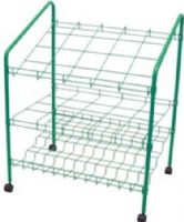 Adir RF620-GRN Wire Bin Roll File 20 Openings, Green, Sheet Capacity 100 lbs. evenly dispensed, 20 Compartment Quantity, Compartment Size 4 x 4 Inches, Swivel Wheel Carpet Casters, 1-1/2 Inches diameter Wheel Size, Steel Material, Assembly Required, UPSableInnovative steps design for easy access, Convenient storage and mobility of tubes and rolls, UPC 815236010170 (RF620GRN RF620 GRN RF-620GRN) 