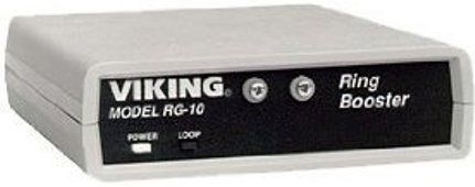 Viking Electronics RG-10A Ring Booster, Boost Ringing Power to Ring up to 15 Additional Phones, Compatible with Caller ID, Modular installation, 40V AC - 150V AC Ring Detection, Compatible with distinctive ringing services, Corrects square wave ringing (RG10A RG 10A RG10A RG10 RG-10 10)