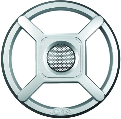 Jensen RG65SS Removeable Marine Audio Hybrid Grille (Pair), Silver For use with MSX65 6.5