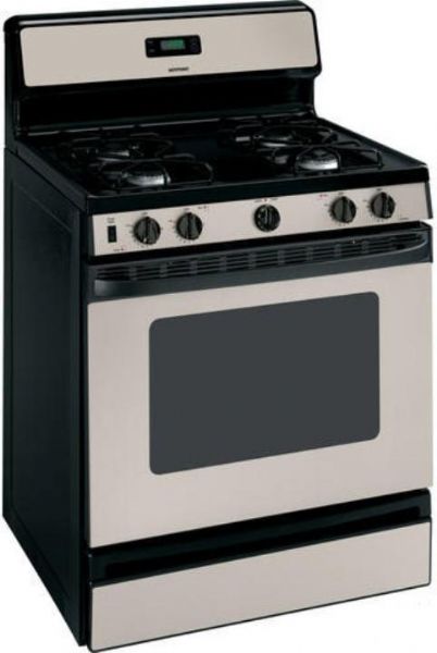 Hotpoint RGB540SEPSA Freestanding Gas Range with 4 Sealed Burners, 5.0 cu. ft. Manual Clean Oven, 30