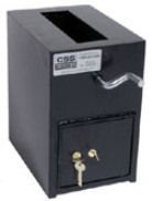 CSS RH13C-RCH3 B-Rate Safes with Rotary Hopper, 1/2" Solid A36 Steel Door, Sledgehammer and Pry Bar Resistant, This unit comes with a Combination Dial and Key (RH13C RCH3 RH13CRCH3 RH13C RH13) 