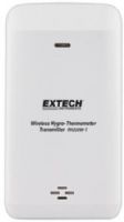 Extech RH200W-T Wireless Multi-Channel Hygro-Thermometer Transmitter for RH200W, Up to 8 Transmitters Can Be Wirelessly Connected to RH200W Base Station, Transmitter LED Flashes to Indicate Normal Operation, Transmitters Can Be Mounted Up to 98ft (30m) From the Base Station, Operates at 433MHz, FCC Approved, Complete with 2 AA Batteries, UPC 793950442012 (RH200WT RH-200W-T RH200-WT RH200) 