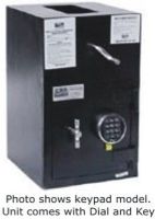 CSS RH2012-RCH3 B-Rate Safe with Rotary Hopper, 1/2" Solid A36 Steel Door, Sledgehammer and Pry Bar Resistant, This unit comes with a Combination Dial and Key (RH2012 RCH3 RH2012RCH3 RH2012) 