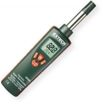 Extech RH490-NIST Precision Hygro-Thermometer, Less then 30 seconds of RH response time, Water vapor in GPP, Dual backlit display, Simultaneous display of: Humidity/Temperature, Humidity/Dew Point or Humidity/Wet Bulb, Slim design with rubberized side grips, Data Hold and Min/Max functions (RH490-NIST RH490NIST RH490 NIST) 