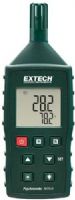 Extech RHT510-NIST Hygro-Thermometer Psychrometer with Certificate Traceable to NIST; Measures Temperature (Air/Type K), Relative Humidity, Wet Bulb, and Dew Point; Backlit LCD to View in Dimly Lit Areas; Data Hold and Min/Max Functions; Auto Power Off with Disable; Complete with Wrist Strap, General Purpose Type K Bead Wire Temperature Probe, and 3 AAA Batteries; UPC 793950441527 (RHT510NIST RHT510 NIST RHT-510-NIST RHT 510) 