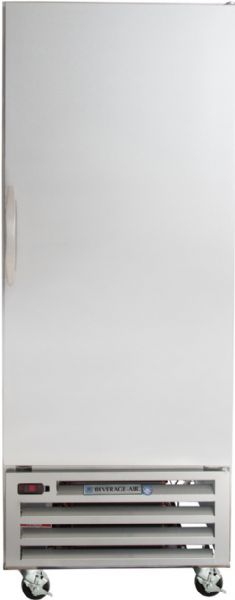 Beverage Air RI18HC One Section Solid Door Reach-In Refrigerator - 27