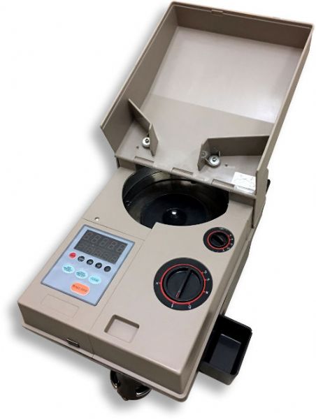 RB Tech CS-10 Coin Counter Multi-functional fast coin counter; Counts 1500 coins a minute; up to 2000 coin hopper capacity; Off sort tray; 1.0-3.4mm Thickness, 15-34mm Diameter Countable coin size; 60W Consumption power; Power requirements AC 220V/50Hz 0.5A, AC 110V/60Hz 0.7A; Dimensions 230 (W) x 320 (L) x 170 (H) mm, 9.06 (W) x 14.96 (L) x 7.09 (H) inches; Weight 8 Kgs, 17.64 lbs; Shipping Weight 20.5 lbs  (RB TECH-CS10 CS 10 CS10)