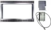 Sharp RK48S30 30 inch Built-in Trim Kit for   R-551ZS. Stainless steel.; For Full And Family Size Microwaves; Stylish Integrated Appearance; Includes Ducts, Finish Trim Strips And Easy-To-Follow Instructions; Dimensions: 18-3/8" 29-7/8" 16" 25-1/8" to 25-3/8" Min 20" ; UPC  074000619180 (RK48S30 RK48S30) 