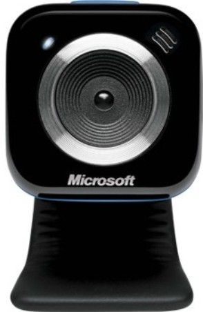 Microsoft RKA-00014 LifeCam VX-5000 Webcam, Windows Live Call button delivers one touch access to video conversation, VGA CMOS sensor technology, 640X480 pixel resolution, 1.3 megapixel interpolated, 55 diagonal field of view, Digital pan, digital tilt, vertical tilt, and swivel pan, and 4x digital zoom, Built-In Microphone, UPC 882224686211 (RKA00014 RKA 00014)
