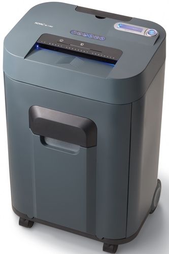 Royal RL170MX Professional Heavy Duty Cross Cut Paper Shredder; Shreds 17 sheets of paper in a single pass; Shreds compact disks and credit cards; All steel gear construction; 5/32