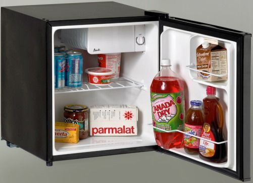 Avanti RM1731B Compact Cube Refrigerator, Black, 1.7 Cu. Ft. Capacity, Size and Capacity Perfect for Use in Offices, Dormitories and Hotles; Chiller Compartment for Short Term Storage, 2-Liter Bottle Storage on the Door, Full Range Temperature Control, Recessed Door Handle, Reversible Door - Left or Right Swing, Convenient Racks on Door, UPC 079841017317 (RM-1731B RM 1731B RM1731)