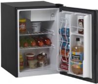 Avanti RM24216B Compact Refrigerator, Black, 2.4 Cu.Ft Capacity, Separate Chiller Compartment for Short Term Storage, 2 Liter Bottle Storage on the Door, Two (2) Removable Wire Shelves, Built-In Beverage Can Dispenser, Full Range Temperature Control, Space Saving Flush Back Design, Manual Defrost System, Recessed Door Handle, UPC 079841242160 (RM-24216B RM 24216B RM24216) 