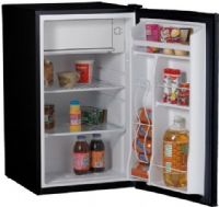 Avanti RM4121B Compact Refrigerator with Slide-Out Glass Shelves, 4.1 cu. ft. Net Capacity, Freestanding Installation, Integrated Handle, Manual Defrost System, Adjustable / Removable Glass Shelves, Reversible Door, Interior Light, Chiller Compartment, Beverage Can Dispenser, Storage Bins, Counter-Depth, Freezer, Undercounter, Reversible Doors, 115V / 60Hz Power, UPC 079841280018 (RM4121B RM-4121B RM 4121B RM4121-B RM4121 B) 