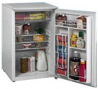 Avanti RM4400 Counterhigh Compact Refrigerator w/ Reversible Door & Can Dispenser, 4.3 Cu. Ft., White (RM-4400, RM 4400) 
