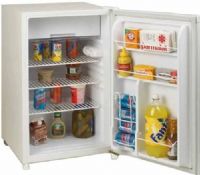 Avanti RM4550W-2 Counterhigh Refrigerator, White, 4.5 Cu. Ft. Capacity, Beverage Can Dispenser Holds Up to Five 12 oz. Cans, Flush Back Design, Recessed Handle, Door Rack Holds 2-Liter Bottle, Separate Chiller Compartment for Short Term Storage, Sturdy Slide Out Shelves, Reversible Door - Left or Right Swing, UPC 079841455027 (RM4550W2 RM4550W 2 RM-4550W-2 RM 4550W-2) 