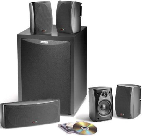 Polk Audio Rm6750 Speaker System - Home Theater, 5 Speakers, Subwoofer 