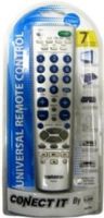 Conect It RM700 Universal Remote Control, For 7 Components TV/VCR/DVD/CABL/CD/RCVR, Auto Search Function, Pre-programmed and easy to use, Combine several remotes into one, Requires 2 AA batteries (not included) (RM-700 RM 700) 