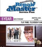 RepairMaster RMFPTV5U1500 5-Year Flat Panel Television Plan Under $1500, Cover an LCD Flat Panel TV, an LED Flat Panel TV, a Plasma TV, an LCD/Video Combo TV, a Plasma/Video Combo TV, or an LCD or LED projector, UPC 720150603783 (RMFPTV5-U1500 RMFPTV5U 1500 RMFPTV1500 RMFPTV5 U1500) 