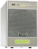 Netgear RND4410-100NAS ReadyNAS NV+ 4TB Gigabit Desktop Network Storage, DRAM 256 MB Installed, 64 MB flash Flash Memory Installed, 1 x RAID - integrated Storage Controller, Serial ATA-150 Controller Interface Type, Hard drive Supported Devices, 4 Max Storage Devices Qty, RAID 0, RAID 1 and RAID 5 RAID Level, 4 x 1 TB Hard Drive Capacity , Integrated Network adapter, Ethernet, Fast Ethernet, Gigabit Ethernet Data Link Protocol (RND4410 100NAS RND4410100NAS) 