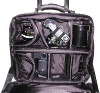 Porter Case Rolling Softie 160 Photo/Computer Case, Soft Feel Top Carrying Handle, Notebook computer second zippered area, separate padded case, shoulder strap for side trips, Rigid padded walls third zippered area holds a digital projector, adjustable inserts (ROLLINGSOFTIE160 ROLLING-SOFTIE-160 ROLLING-SOFTIE160 ROLLINGSOFTIE ROLLING-SOFTIE)  