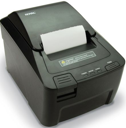 Royal 29431P External Thermal Kitchen Printer For use with TS1200MW and TS4240 Touchscreen Cash Registers; Alphanumeric thermal printer is fast and quiet; Includes 30 ft. cable, ac adaptor, user's manual and thermal paper roll; Dimensios 6.5 x 5.5 x 8.5; UPC 022447294316 (ROYAL29431P 29431-P 29431)