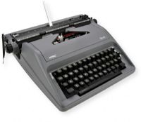Royal 79103Y Epoch 11" Manual Typewriter with Carrying Case, Gray Color; 12.5" Carriage; 11.6" Maximum Print Width; 11" Typing Width; 44 Keys and 88 Characters; Space Bar Repeater Key; Line Spacing; Tab Setting; Impression Control Lever; Margin Tabs Stop With Release Key; Space Bar With Repeater Key; Dimensions 5 x 15.5 x 13.5 Inches; Weight 16 pounds (ROYAL79103Y ROYAL/79103Y 79103-Y 79103YGRAY EPOCH79103Y) 