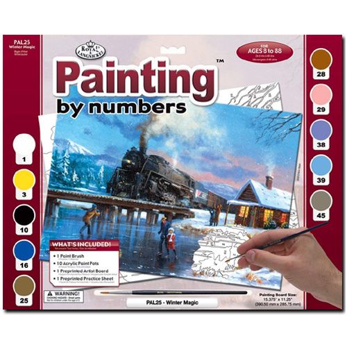 Royal And Langnickel PAL25 Painting by Numbers, 12.75