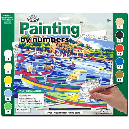 Royal And Langnickel PAL6 Painting by Numbers, 12.75