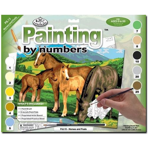 Royal And Langnickel PJL13 Painting by Numbers, 11.25