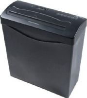 Royal CX6 Personal Small Cross Cut Shredder, 6 sheets in a single pass, Accepts staples and credit cards, 5/32" x 1-5/8" pieces, Auto start/stop, 9" paper entry, Wastebasket included, Dimensions 11.5 x 5.5 x 12.5, UPC 022447291834 (ROYALCX6 CX-6 CX 6 29183G-BK) 