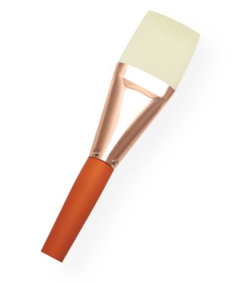 Royal & Langnickel R7500F-20 Vienna Synthetic Bristle Acrylic and Oil Brush Flat 20; Made in the tradition of an old world bristle brush with a modern twist by utilizing only the best quality synthetic bristle filaments that taper with the natural curve of an interlocking natural bristle; UPC 090672104137 (ROYALLANGNICKELR7500F20 ROYALLANGNICKEL-R7500F20 VIENNA-R7500F-20 PAINTING)