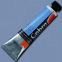 Royal Talens 21055620 Cobra, Water Mixable Oil Color 40ml Grayish Blue; Gives typical oil paint results, such as sharp brush strokes and wonderfully deep colors; Offers a particularly rich range of colors with a high degree of pigmentation and fineness; Easily mixed with water and works without the use of solvents; EAN 8712079312497 (ROYALTALENS21055620 ROYAL TALENS 21055620 ALVIN 40ML GRAYISH BLUE) 
