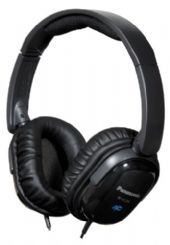 Panasonic RP-HC200-K Noise Canceling Over-the-Ear Headphones with Travel Pouch - Silver; 35 Drive Unit (mm); 330 (on) / 32 (off) (ohm/1kHz) Impedance; 94 dB/mW Sensitivity; 1,000 mW (IEC) Max. Input; oct-21 Frequency Response (Hz-kHz); 4.9 ft/1.5 m. Cord Length; 157 g/5.5 oz Weight w/o Cord; No In-Cord Volume; Yes Miniplug (3.5mm); Yes Air Plug Adaptor; Ferrite Magnet Type; Nickel Plug Type (RPHC200K RP-HC200-K RP-HC200K) 
