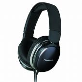 Panasonic RP-HX450C-K Over-the-Ear Headphones - Black, 36 mm Driver Unit; 32 OHMS/1kHz Impedance; 109 db/mW Sensitivity; 1000 mW Max Input; 9-25 (Hz-kHz) Frequency Response; 3.9 ft/1.2 m Cord Length (ft/m); 171 g / 6.0 oz Weight w/o Cord; Yes In-cord Volume; Yes Miniplug (3.5mm); No Plug Adaptor (6.3mm); Nd Magnetic Type Nd: Neodymium FE: Ferrite; G Plug Ni: Nickle G: Gold (RPHX450CK RP-HX450C-K RP-HX450CK) 