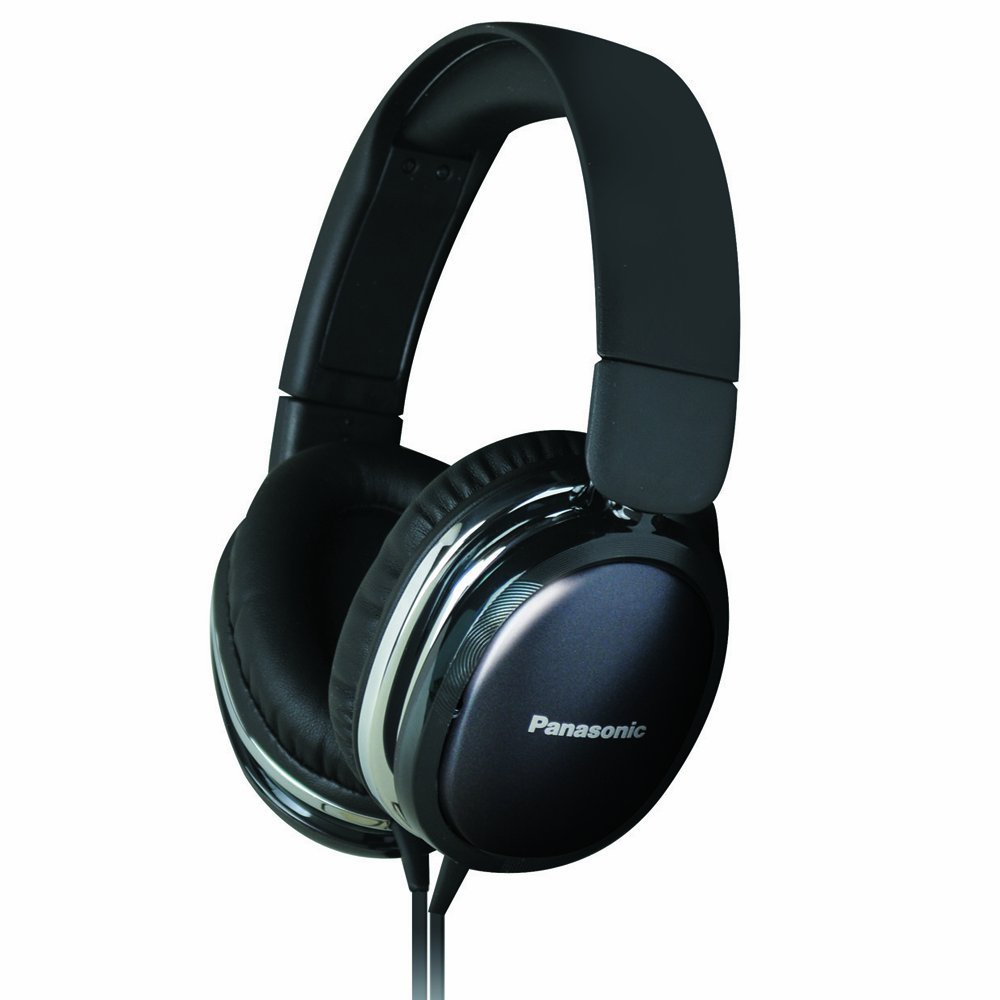 Panasonic RP-HX450C-K Over-the-Ear Headphones - Black, 36 mm Driver Unit; 32 OHMS/1kHz Impedance; 109 db/mW Sensitivity; 1000 mW Max Input; 9-25 (Hz-kHz) Frequency Response; 3.9 ft/1.2 m Cord Length (ft/m); 171 g / 6.0 oz Weight w/o Cord; Yes In-cord Volume; Yes Miniplug (3.5mm); No Plug Adaptor (6.3mm); Nd Magnetic Type Nd: Neodymium FE: Ferrite; G Plug Ni: Nickle G: Gold (RPHX450CK RP-HX450C-K RP-HX450CK)