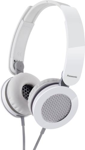 Panasonic RP-HXS200M-W Sound Rush On-Ear Headphones; On-ear headphones deliver dynamic sound and comfort; Powerful bass and treble with 30mm neodymium drivers; Foldable design and padded earcups -- perfect for storage and travel; Integrated mobile controller, compatible with iPhone, Blackberry and Android; Magnet Type (Nd:Neodymium / Fe:Ferrite): Nd; Impedance (Ohm) / 1 kHz: 24 Ω Sensitivity (dB / mW): 106 dB/mW(at 500Hz); UPC 885170208209 (RPHXS200MW RP-HXS200M-W RP-HXS200M-W)