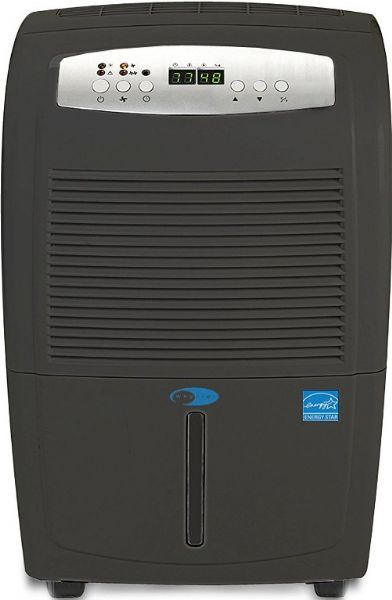 Whynter RPD-503SP Energy Star Portable Dehumidifier with Pump /Slate Gray, 18 pints Bucket capacity, 30 Minimum operating temperature, 50 pints/day Moisture removal capacity, 2 Number of Fan Speeds, Auto-restart and Auto-shutoff functions, Low temperature operation  -minimum ambient temperature low 40Fs, Auto-defrosting capability to prevent frost build-up inside unit, Electronic controls with humidity sensor settings, UPC 852749006153 (RPD 503SP RPD-503SP RPD503SP)