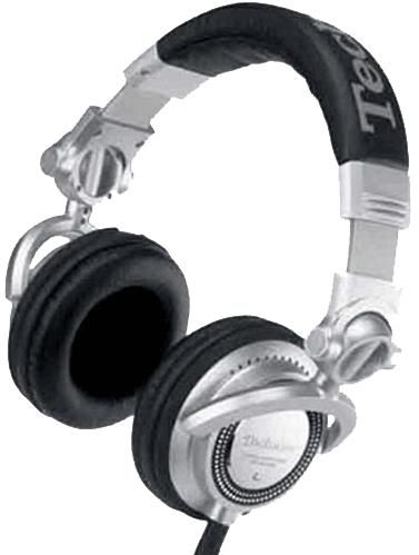 Technics RP-DH1200 Pro DJ Headphones, Large 50mm diameter driver units, High input power 3500mW (RP-DH1200, RPDH1200)