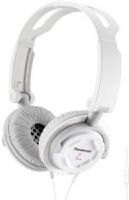 Panasonic RP-DJS150-W Foldz Collapsible Travel Headphones, White; Compatible with iPhone, BlackBerry, and Android devices; Powerful sound anywhere; Ultra compact folding; Comfortable fit; Input max. 1000mW; Frequency Response 10Hz-23kHz; Sensitivity 110 dB/mW (500 Hz); Impedance 32 Ohm; Plug Type Gold; Neodymium Magnet; 1.2m Cord Length; Weight 106g; UPC 885170234970 (RPDJS150W RPDJS150-W RP-DJS150W RP-DJS150) 