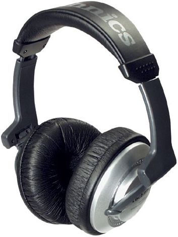 TechnicsRPF550Stereo Digital Monitor DJ Headphones, Headphones System Type, Ear-cup Headset Type, 8 Hz Min Frequency Response (RP-F550 RP F550)