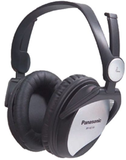 Panasonic RP-HC150S Noise Cancelling Travel Headphone, Cable 4.9 ft Connectivity Technology, 10Hz to 27kHz Frequency Response, Over-the-head Binaural Design Type, 1.57 