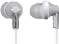 Panasonic RP-HJC120W - Headset - In-Ear Headphones, In-ear Headphones Form Factor, Wired Connectivity Technology, Stereo Sound Output Mode, 20 - 20000 Hz Frequency Response, 96 dB/mW Sensitivity, 16 Ohm Impedance, 0.4 in Diaphragm, Included Headphones Ear Pads, Headset - mini-phone stereo 3.5 mm Connector Type, White Finish, UPC 088517004582 (RPHJC120W RP-HJC120W RP HJC120W RPHJC120 RP-HJC120 RP HJC120) 