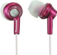Panasonic RP-HJE270-P Headphones - In-ear ear-bud, Binaural, In-ear ear-bud Headphones Form Factor, Wired Connectivity Technology, Stereo Sound Output Mode, 6 - 24000 Hz Frequency Response, 104 dB/mW Sensitivity, 16 Ohm Impedance, 0.4 in Diaphragm, Neodymium Magnet Material, Included Headphones Ear Pads, 1 x headphones - mini-phone stereo 3.5 mm, UPC 885170001732 (RPHJE270P RP-HJE270-P RP HJE270 P)  